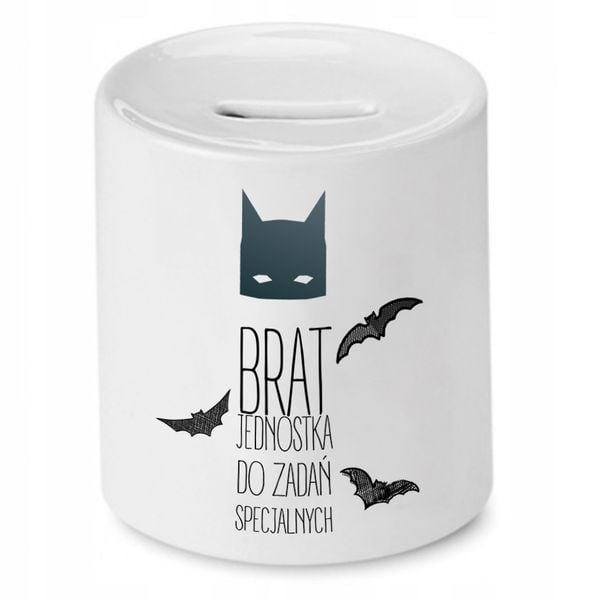 Skarbonka Dla Brata Jednostka Do Zadań Specjalnych Z Nadrukiem Ze Zdjęciem zdjęcie 1