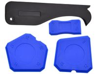 Szpachelki do silikonu 3 sztuki z obcinakiem Geko