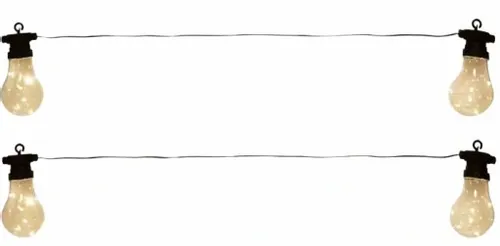 Sznur oświetleniowy Lampki żarówki 6,55m 8x LED na Arena.pl