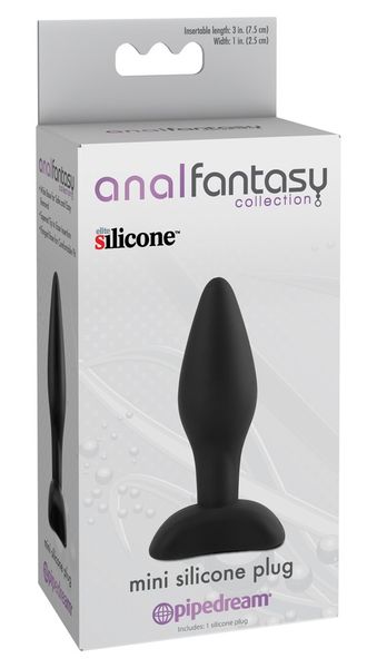 Korek analny MINI SILICONE PLUG zdjęcie 1