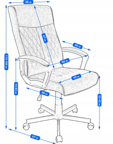 fotel comfort szary na Arena.pl