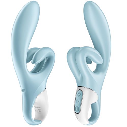 wibrator króliczek satisfyer touch me niebieski usb na Arena.pl