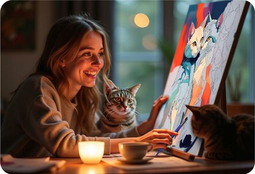 Obrazy do malowania po numerach malowanie po numerach 40x50cm na ramie na Arena.pl