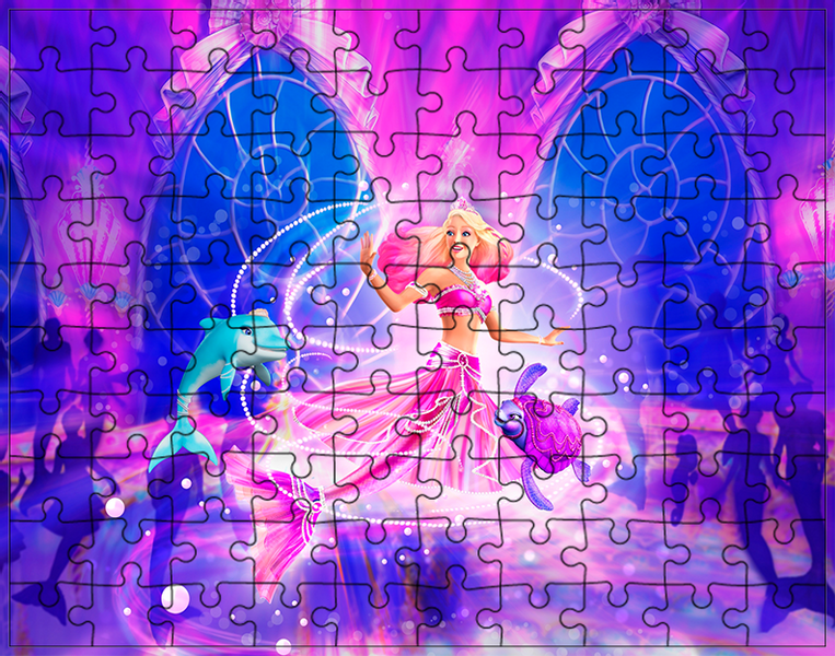 Puzzle Barbie zdjęcie 1