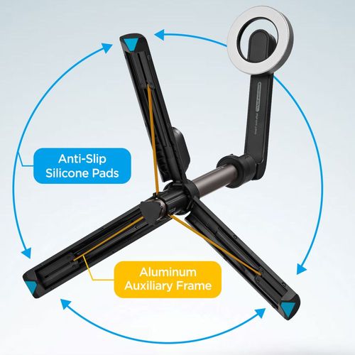 spigen s571w magsafe bluetooth selfie stick tripod black na Arena.pl