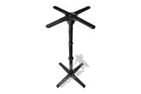 NOGA STOŁU P09 - WYSOKA Z KRZYŻAKIEM CZTERY ŁAPKI GŁADKIE PODSTAWA STÓŁ ŻELIWNA