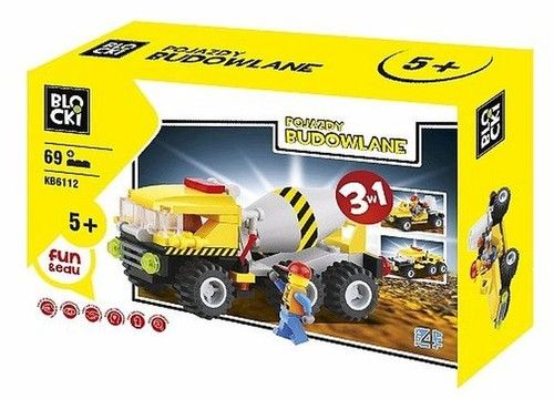 BLOCKI KB6112 Klocki Betoniarka zdjęcie 1