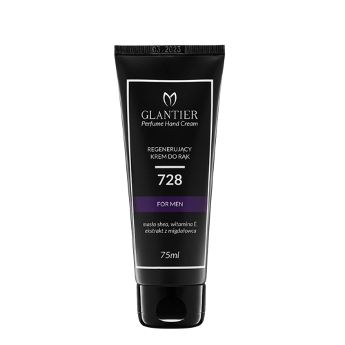 Glantier 728 Męski regenerujący krem do rąk - 75ml zdjęcie 1