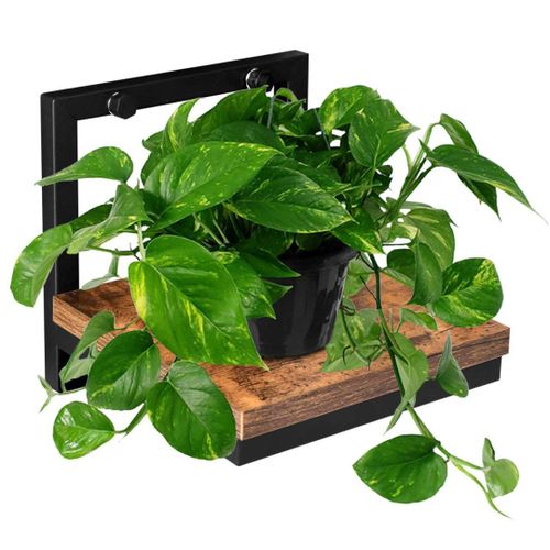 Kwietnik metalowy ścienny czarny Torget loft na Arena.pl