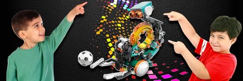 Robot Kodujący 5w1 kreatywna zabawka edukacyjna PREZENT DLA CHŁOPCA na Arena.pl