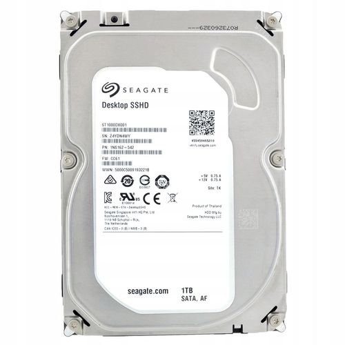 Dysk twardy Seagate Desktop ST1000DX001 1TB SATA III 3,5" 7200RPM na Arena.pl