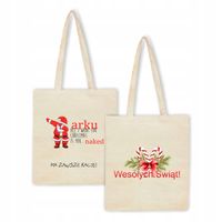 Eko Torba z nadrukiem PREZENT WESOŁYCH ŚWIĄT