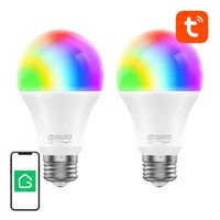 Żarówka Inteligentna LED RGB WiFi Gosund WB4 E27 2szt. Tuya 800lm