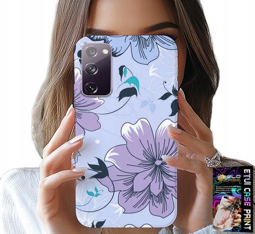 ETUI DO SAMSUNG GALAXY S20 FE - KWIATKI KWIECISTE MODNE WZORY PLECKI na Arena.pl