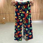 Spodnie flanelowe Superman Batman M / 0910-081-FLR-B-1