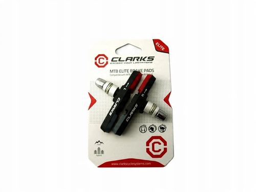 Klocki hamulcowe Clarks CPS301 MTB V-brake 72 mm czerwono-czarno-szare na Arena.pl
