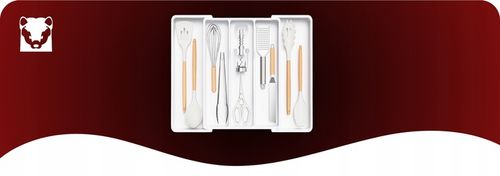 Wkład Do Szuflady Kuchennej 60 Organizer Pojemnik Na Sztućce Rozsuwany na Arena.pl