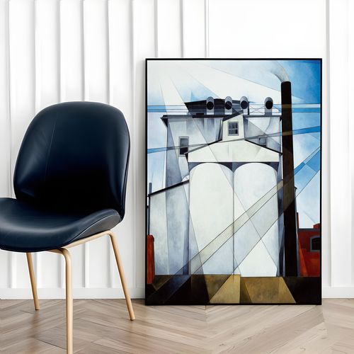 Plakat abstrakcja charles demuth 61x91 cm w czarnej ramie na Arena.pl