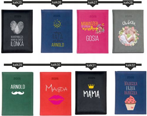 STYLOWY PREZENT DLA KOLEŻANKI personalizowany kalendarz A4 2026 KSIĄŻKOWY na Arena.pl