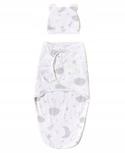 Otulacz dla niemowląt kokon becik śpiworek +CZAPKA na Arena.pl