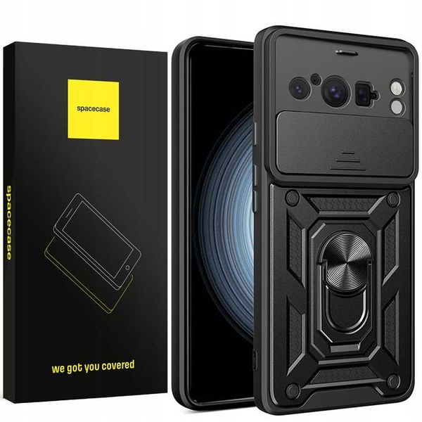 Spacecase Camring Google Pixel 8 Pro black zdjęcie 1