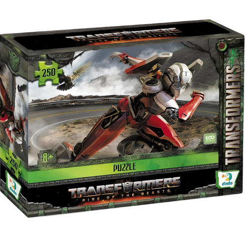 Puzzle 250 Elementów Transformers Z Powłoką Soft Touch Układanka Dla Dzieci na Arena.pl