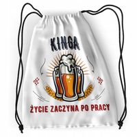 Plecak Dla Kingi Sportowy Szkolny Worek Torba Z Nadrukiem Ze Zdjęciem