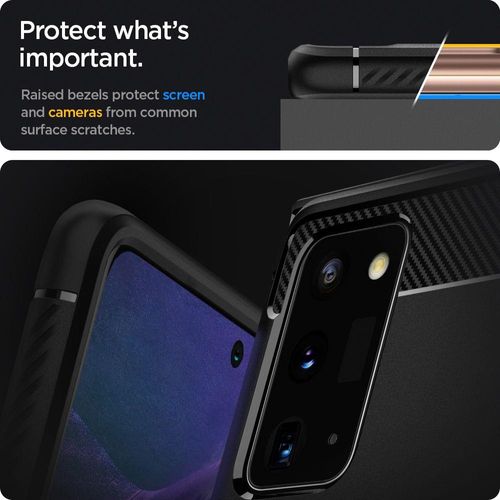 Spigen Rugged Armor Galaxy Note 20 Matte Black na Arena.pl