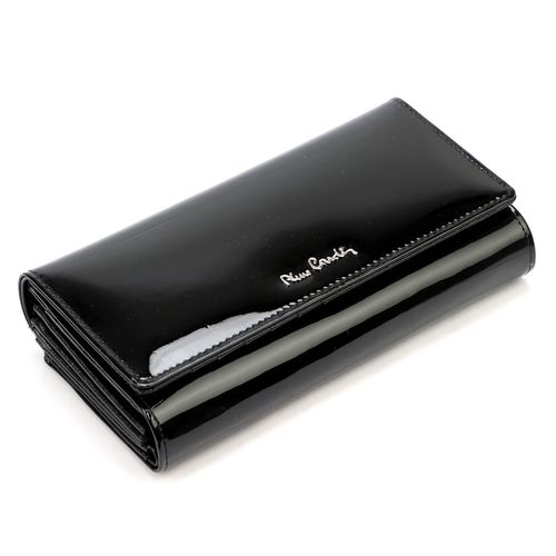 skóra naturalna + Damski portfel ze skóry ekologicznej Pierre Cardin 07 SHINY 121 na Arena.pl