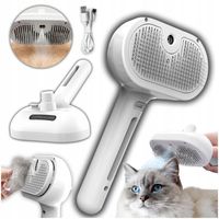 PROFESJONALNA SZCZOTKA PAROWA DLA PSA KOTA ZWIERZĄT - NAJNOWSZY MODEL!