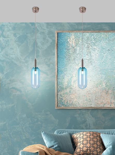Lampa Wisząca Fiuggi Niebieski zdjęcie 2