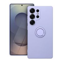 Futerał SILICONE RING do SAMSUNG S25 Ultra fioletowy