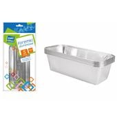 Foremki aluminiowe do mięs pasztetów ciast 500 ml 5 szt.