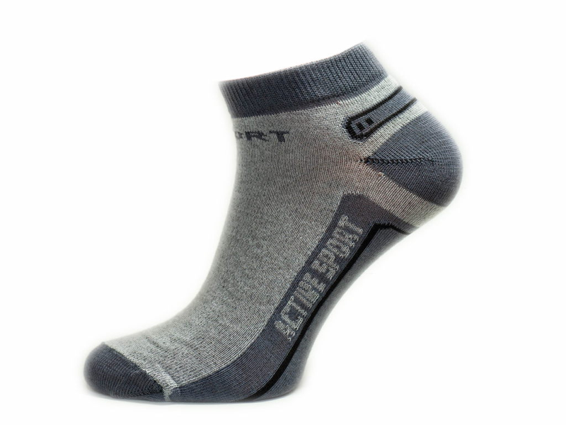 5x Skarpetki stopki niskie skarpety do kostki Active Sport mix kolorów 5 par 41-43 zdjęcie 4