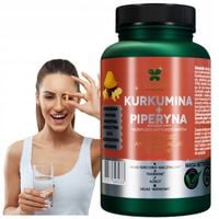 1155mg Najmocniejsza KURKUMINA z PIPERYNĄ i kompleks antyoksydantów 60 kaps