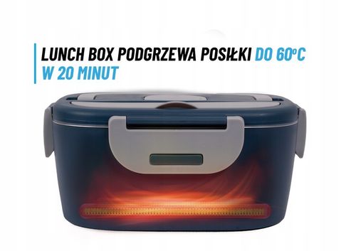Lunch BOX TERMOS NA JEDZENIE PODGRZEWACZ DO AUTA 12/24/230V na Arena.pl