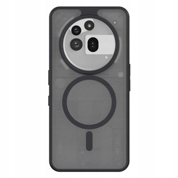 Spacecase Hybrid Mag Nothing Phone 3A Pro Black zdjęcie 9