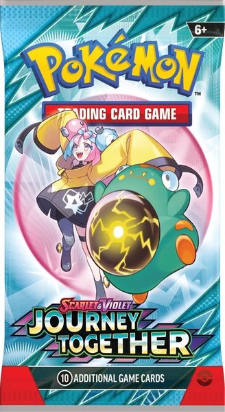 ORYGINALNE Karty Pokemon - Journey Together - Booster Pack zdjęcie 5