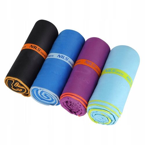 Ręcznik Plażowy Kąpielowy Szybkoschnący Z Mikrofibry 180x100 cm NILS na Arena.pl