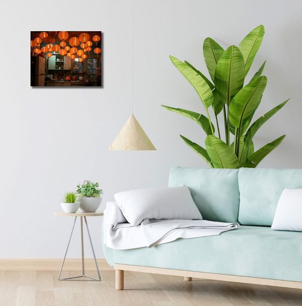Obraz 40x30cm W Blasku Lampionów zdjęcie 2