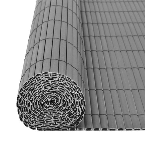 OGRODZENIE PŁOTEK DWUSTRONNE SZARE 150x500cm na Arena.pl