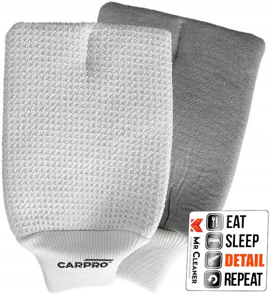 CarPro GlassMitt Poręczna Mikrofibrowa Rękawica do Czyszczenia szyb zdjęcie 1