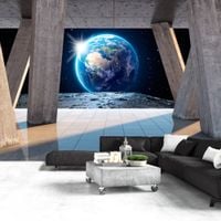 Fototapeta - Księżycowy spacer 100x70