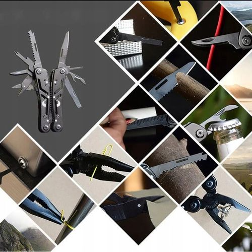 MULTITOOL NARZĘDZIE WIELOFUNKCYJNE SCYZORYK 21w1 ZESTAW BITÓW ETUI ZESTAW na Arena.pl