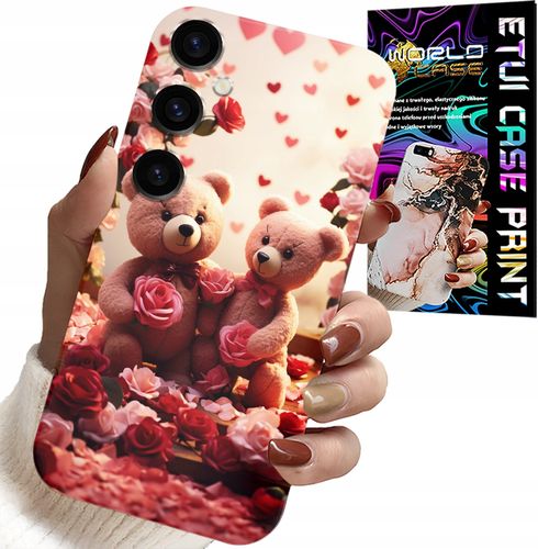 ETUI DO SAMSUNG GALAXY A05S - MISIE, LOVE YOU, SERCA WIELE WZORÓW CASE na Arena.pl