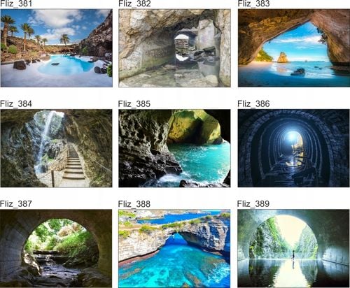 OBRAZ na płótnie WIDOK jaskinia NATURA 120x80 na Arena.pl