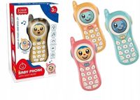 Telefon Dziecięcy Zabawka Interaktywna Światło i Dźwięk MIX