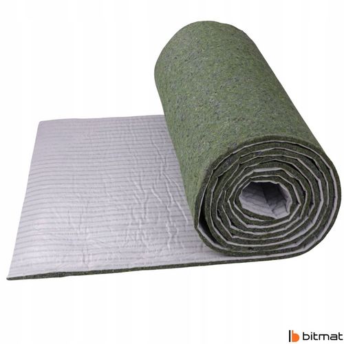 Filc samoprzylepny akustyczny na metry zielony gruby 20mm Poroso na Arena.pl