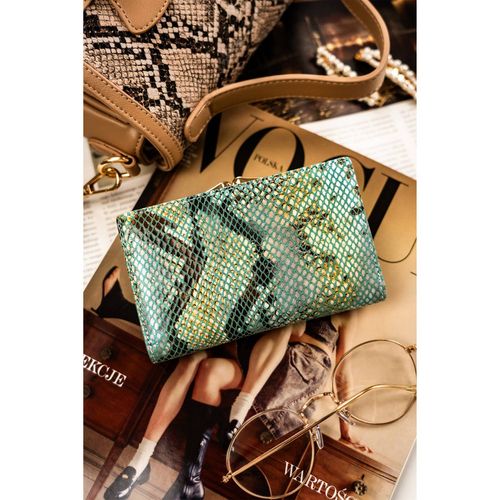 portfel damski na karty i bilon z modnym wzorem - peterson na Arena.pl