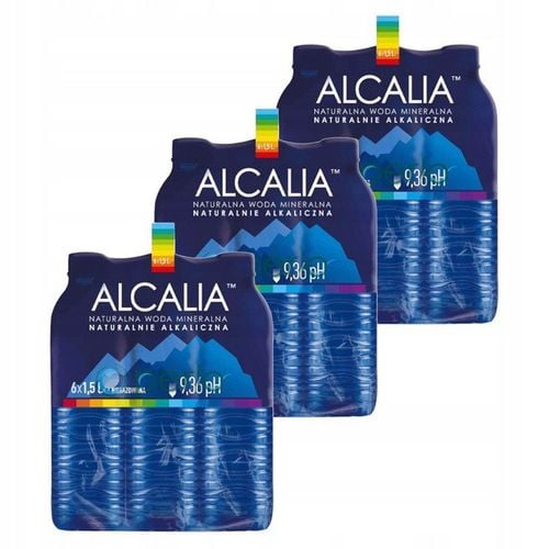 Velingrad Alcalia Naturalna woda niegazowana 1,5lx 18sztk na Arena.pl